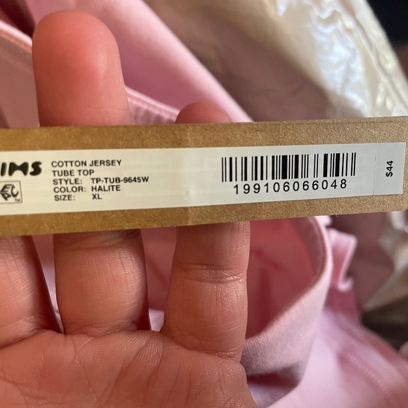 Skims baby pink tube top - Picture 3 of 3